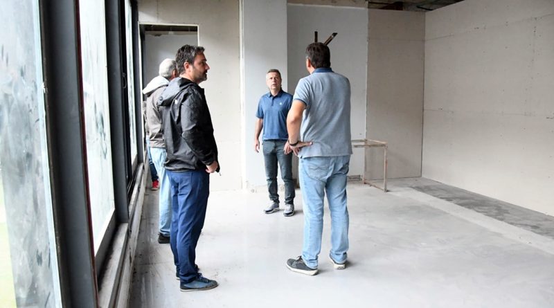 El edificio para la sede de la Región Centro tiene un 55 % de avance de obra