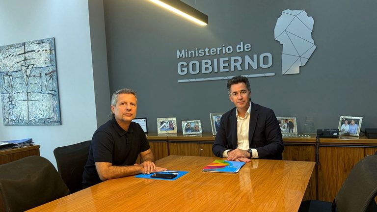 Avanzan las obras en San Francisco: Damián Bernarte se reunió con el ministro de gobierno Manuel Calvo