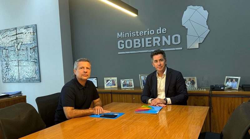 Avanzan las obras en San Francisco: Damián Bernarte se reunió con el ministro de gobierno Manuel Calvo