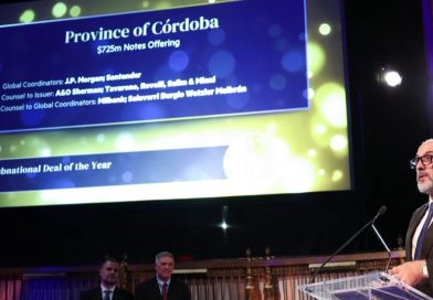 Córdoba fue premiada por LatinFinance por la emisión de títulos en el mercado internacional