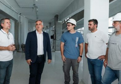 La nueva sede de la Universidad Provincial ya tiene un 83 % de avance