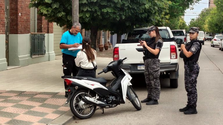 Se incautaron 14 motovehículos en operativo de control vehicular