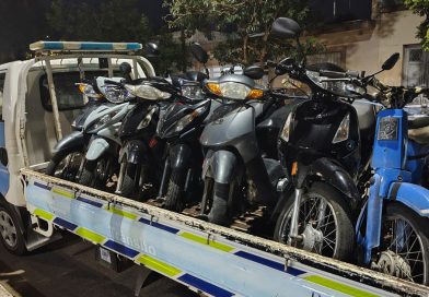 Se retuvieron 15 motovehículos en un nuevo operativo de control vehicular