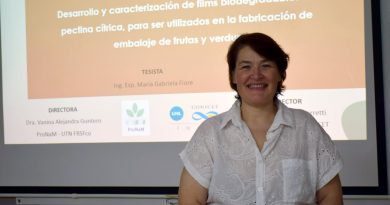 UTN San Francisco tiene a su primera magíster en Ingeniería Ambiental