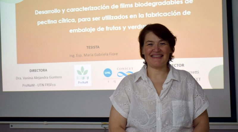 UTN San Francisco tiene a su primera magíster en Ingeniería Ambiental