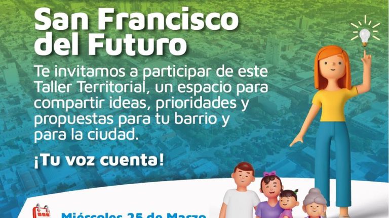Gran cantidad de inscriptos para el primer encuentro de “San Francisco del futuro”