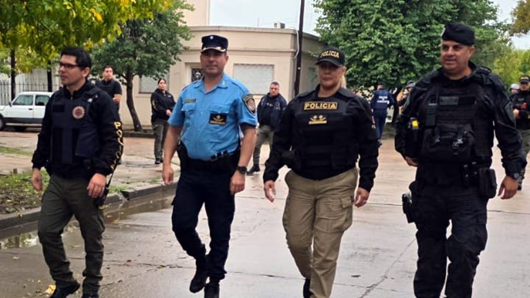 Se llevó a cabo un operativo Interfuerzas en nuestra ciudad