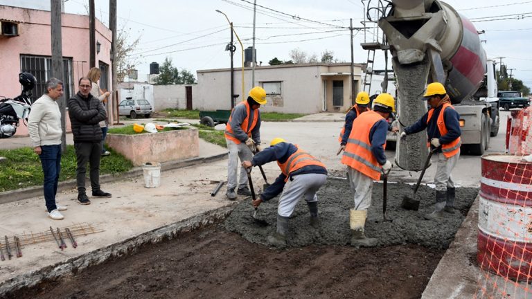 Se puso en marcha la 12º etapa del Plan Integral de Arreglo de Calles