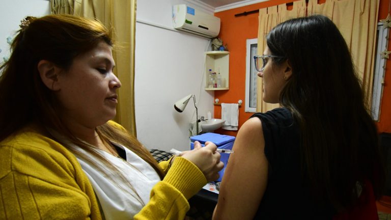 ’Invierno Protegido’: Una gran convocatoria tuvo el operativo de vacunación antigripal