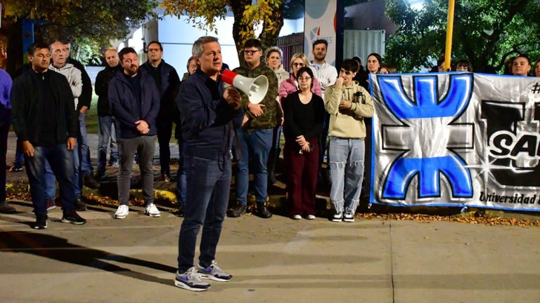 Bernarte reclamó al gobierno nacional “que se cumpla con la ley de financiamiento universitario”