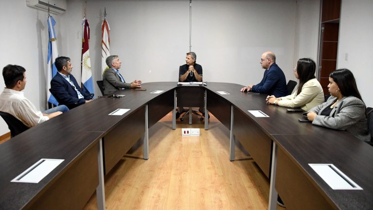 Bernarte recibió a las nuevas autoridades de Cruz Roja Argentina filial San Francisco