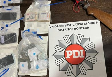 Secuestraron droga, celulares y un arma de fuego en Frontera