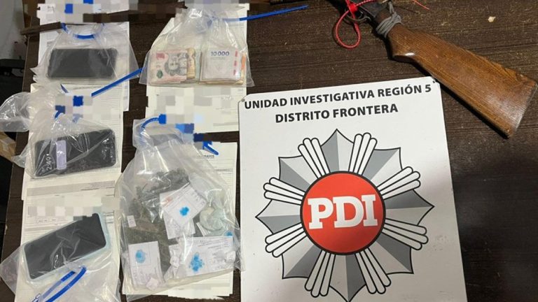 Secuestraron droga, celulares y un arma de fuego en Frontera