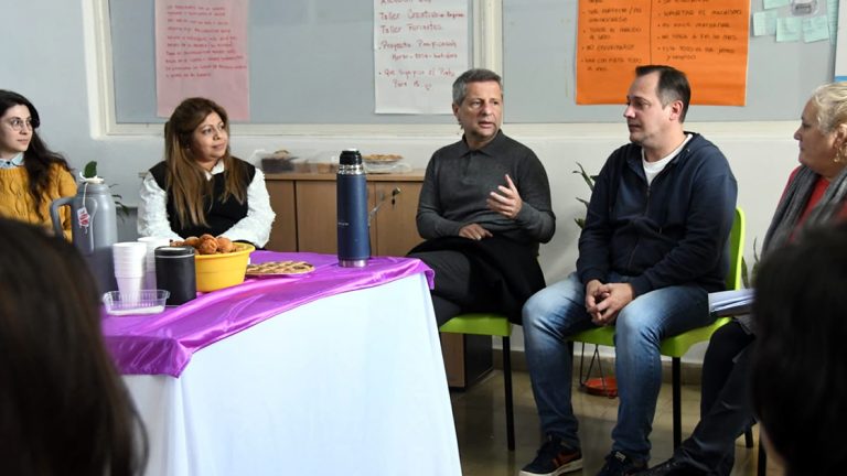 Bernarte acompañó una jornada de rondas de mujeres y valoró el trabajo del Punto Mujer