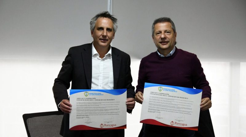 Hermanamiento con Chile: San Francisco y Rancagua ratificaron su compromiso de colaboración conjunta