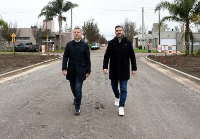 Bernarte habilitó la ampliación de calle España