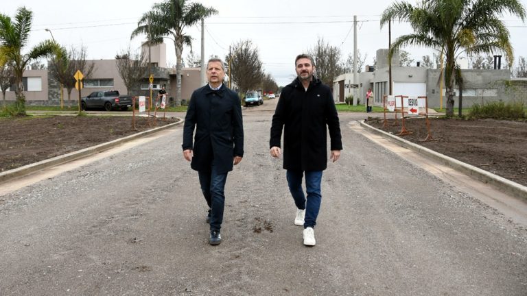 Bernarte habilitó la ampliación de calle España
