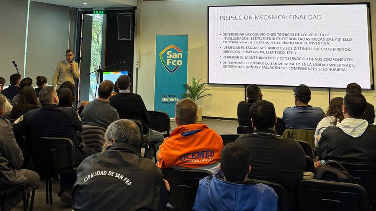 San Francisco fortaleció la formación en seguridad vial con una jornada de capacitación interinstitucional
