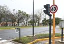 Quedó habilitado el semáforo peatonal en Avenida Cervantes y Falucho