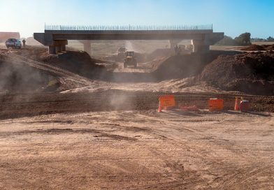 Avanza la obra en la Autopista Ruta 19 entre Córdoba y San Francisco